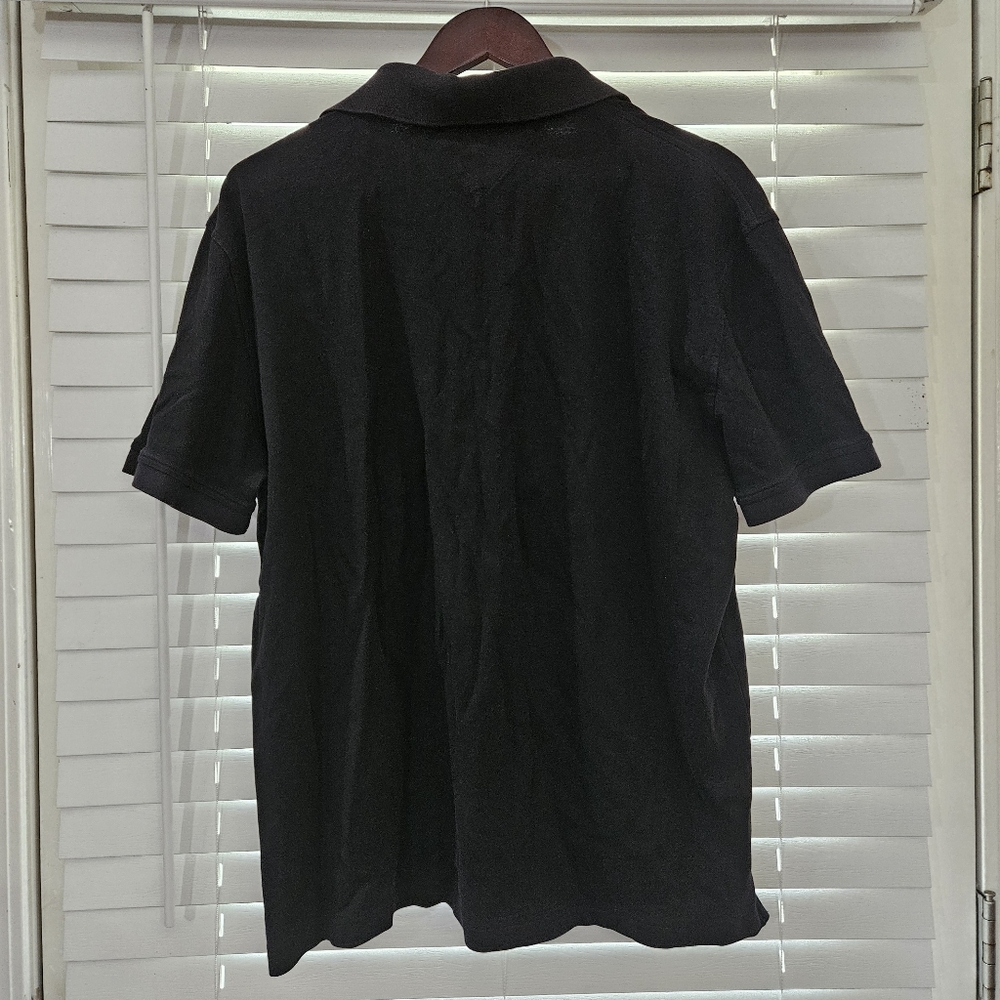 Tommy Hilfiger Black Mens Preppy Nautical Shirt Sz XL - Picture 4 of 6